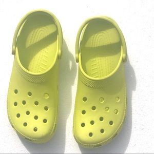 CROCS,  Yellow, Size 12